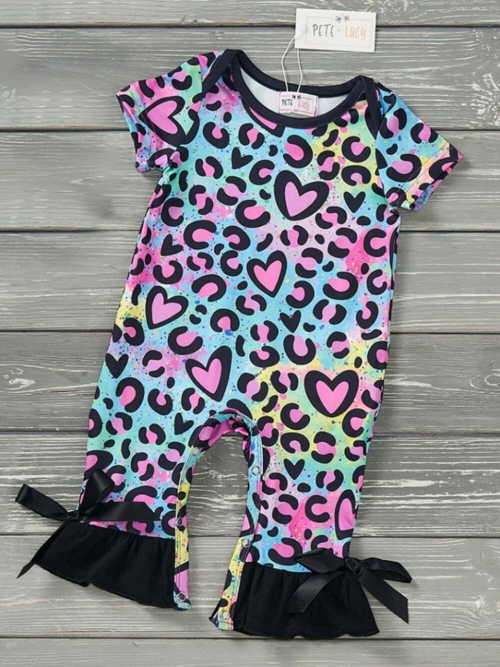 Leopard Love Romper